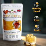 Omega 3 Fish Oil 1000mg - 180 Capsules