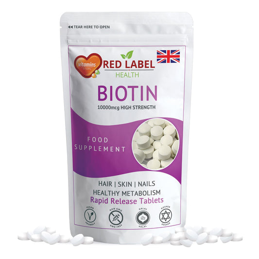 Biotin 10mg - 90 Tablets