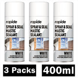 3X Rapide Spray And Seal 400ml White