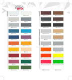 6X WRX Flat Burgundy Spray Paint 400ml