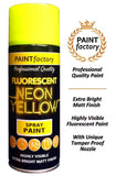 2X Paint Factory Neon Yellow Spray Paint 400ml