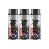 3X Promatic Bumperspray Mid Grey Spray Paint 400ml