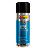 2X Hycote Bodyshop Gloss Black Spray Paint 400ml