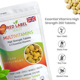 Multi Vitamins - 180 Tablets