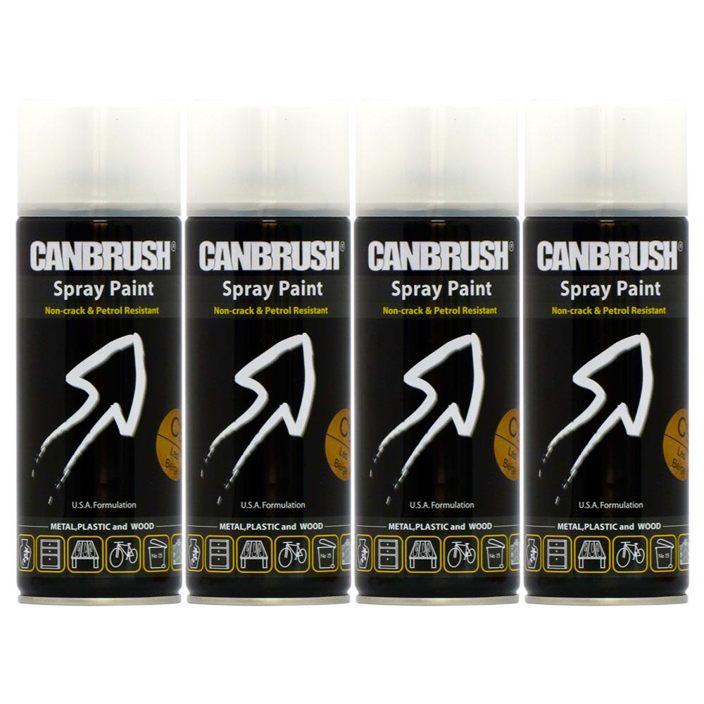 4X Canbrush C9 Leo Beige Spray Paint 400ml