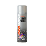 6X Promatic Wheel Silver Spray Paint 500ml