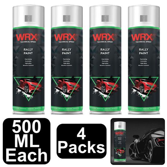 4X WRX High Gloss White Rally Paint 500ml