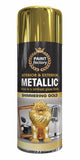 6X Paint Factory Gold Metallic Spray Paint 400ml