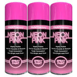 3X Paint Factory Neon Pink Spray Paint 400ml