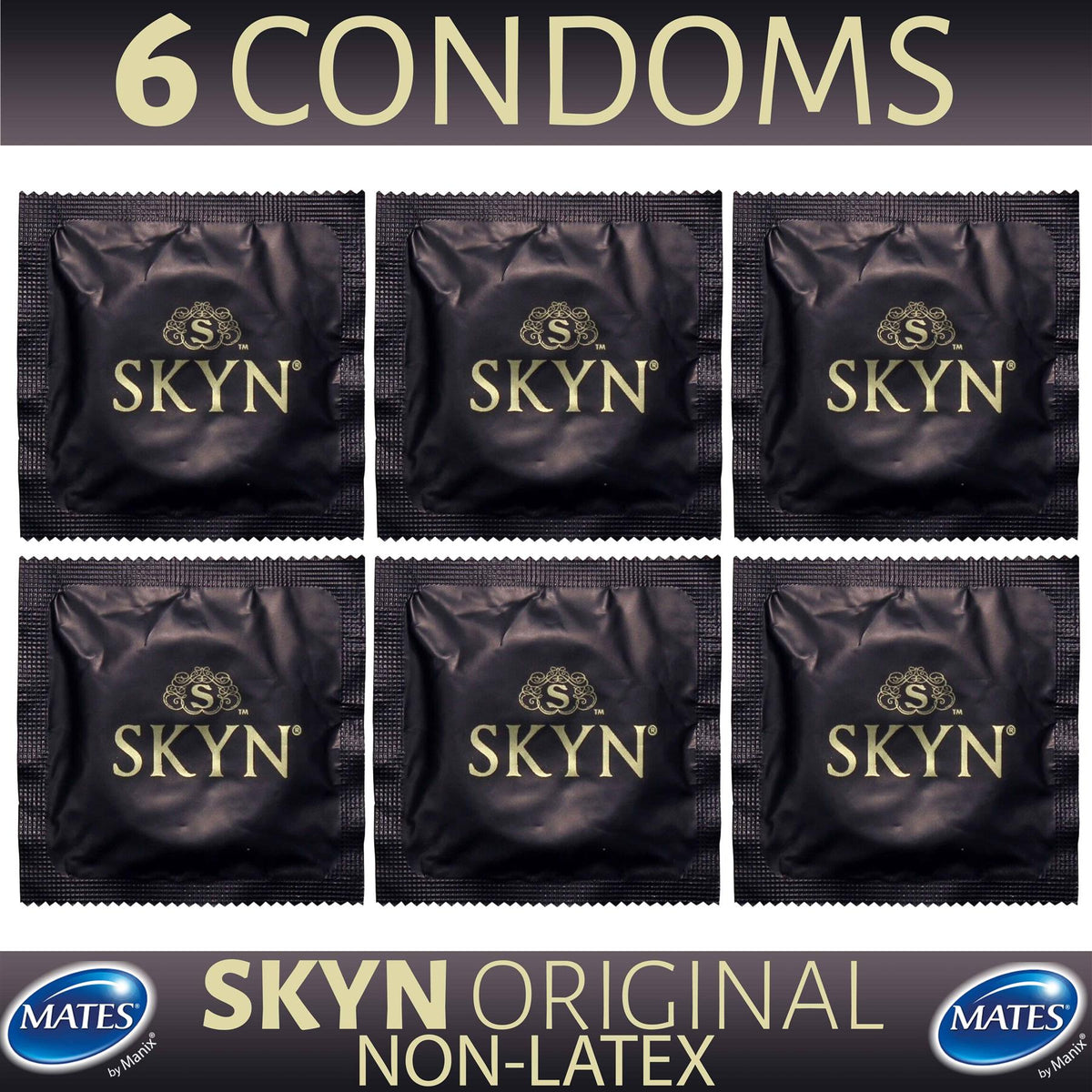 6X Mates By Manix Skyn Original Condoms