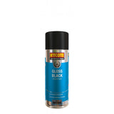 2X Hycote Gloss Black Spray Paint 400ml