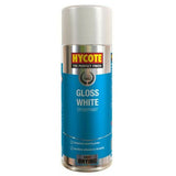 2X Hycote Gloss White Spray Paint 400ml