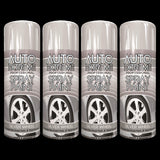 4X Auto Extreme Pro Spray Paint Silver Wheel 400ml