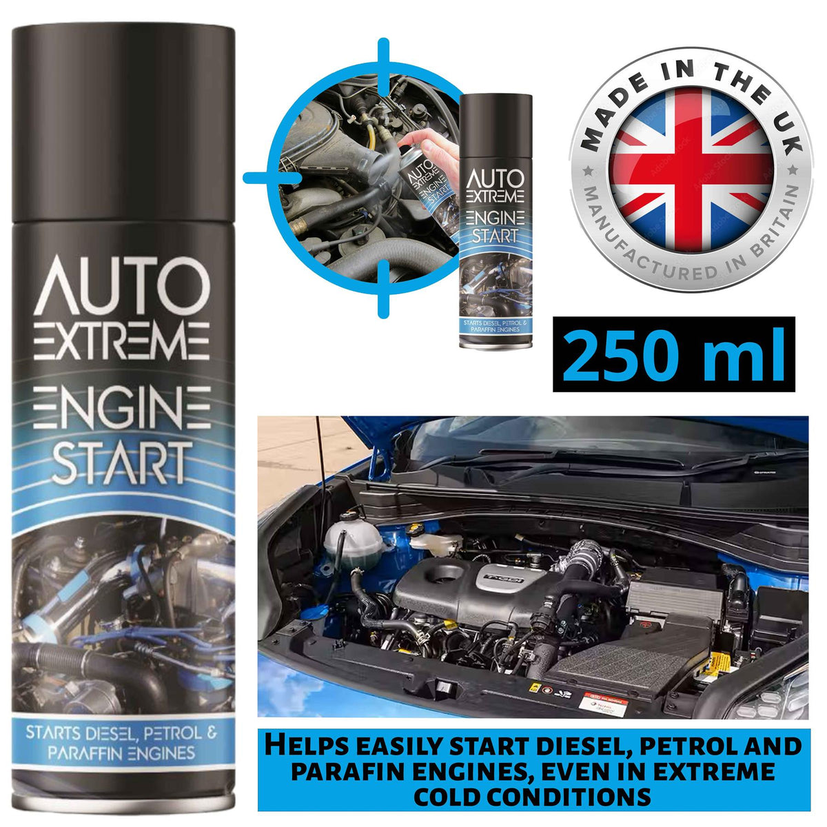 Auto Extreme Engine Start Spray 250ml