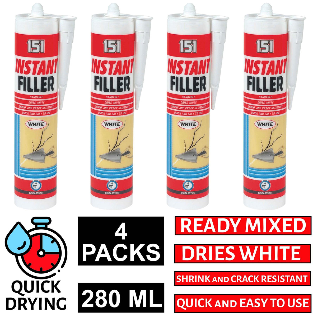 4X Instant Filler Cartridge 280ML