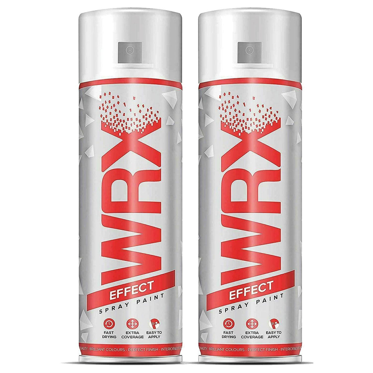 2X WRX Silver Wheel Spray Paint 500ml