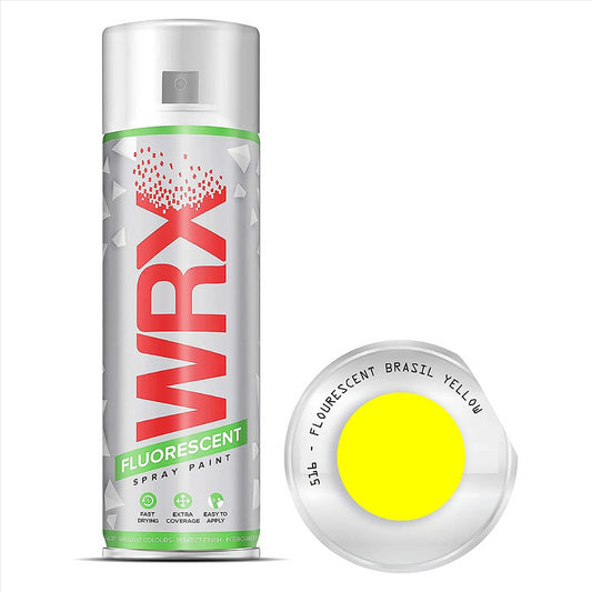 WRX Fluorescent Brazil Yellow 516 Spray Paint 400ml