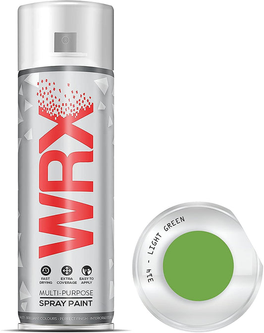 WRX Flat Light Green Spray Paint Solvent Based 400ml