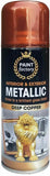 4X Paint Factory Copper Metallic Spray Paint 200ml