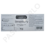 144X Pasante Flavoured Latex Condoms Strawberry Flavour