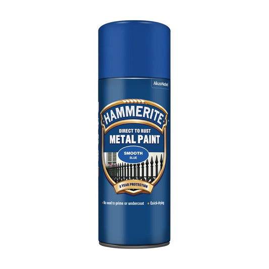 Hammerite Smooth Blue Spray Paint 400ml