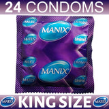 24X Mates King Size Condoms