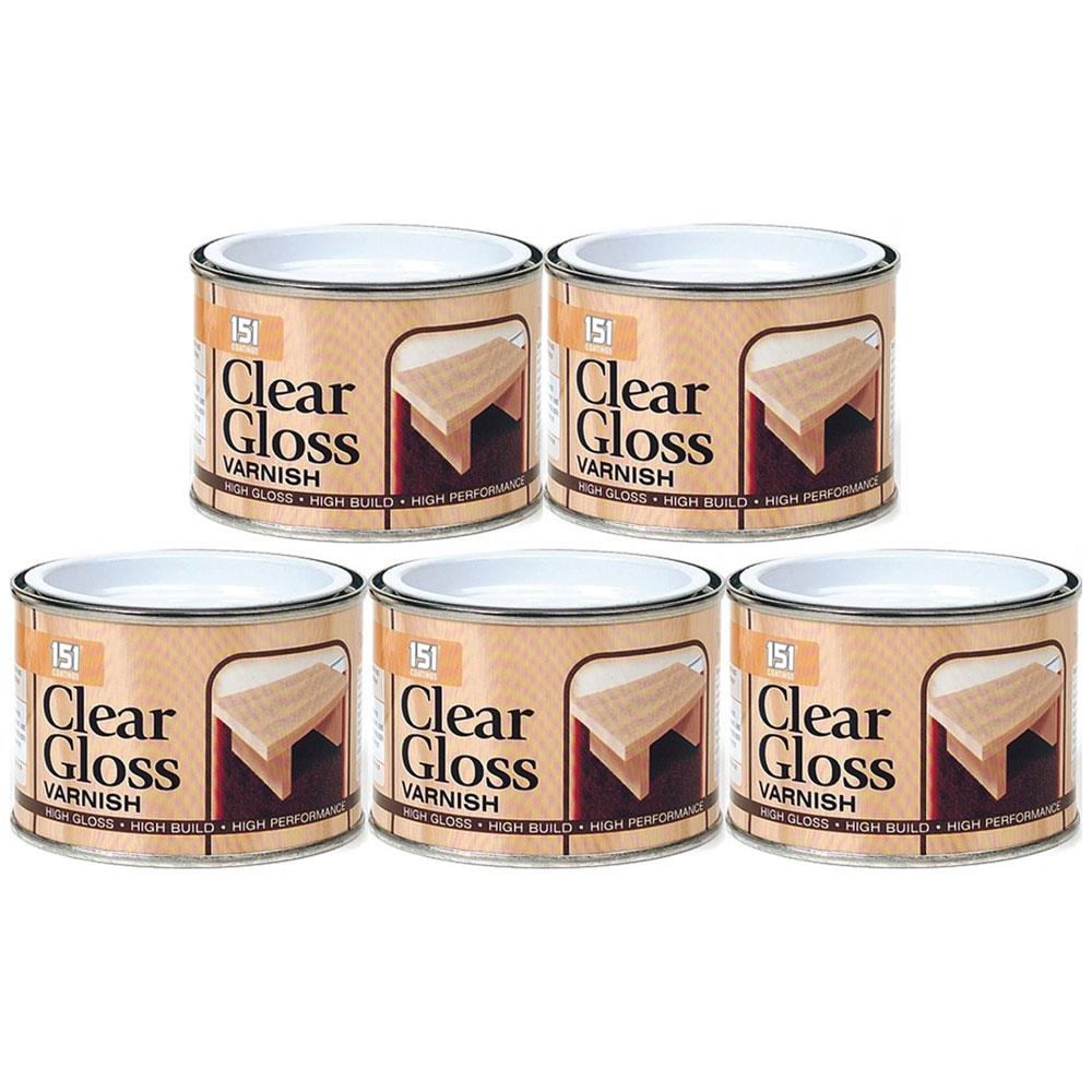 5X Clear Gloss Varnish 180ml