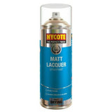 4X Hycote Matt Lacquer Spray Paint 400ml