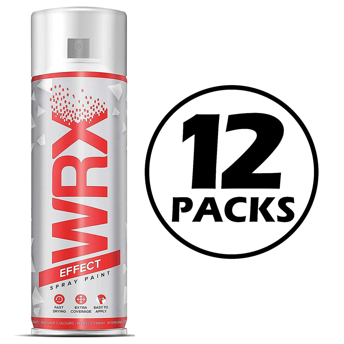 12X WRX Metallic Grey Spray Paint 400ml