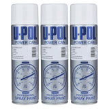 3X Upol Power Can Clear Coat Spray Paint 500ml