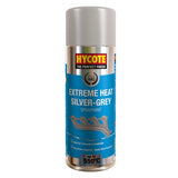 4X Hycote Extreme Heat Silver Grey Spray Paint 400ml