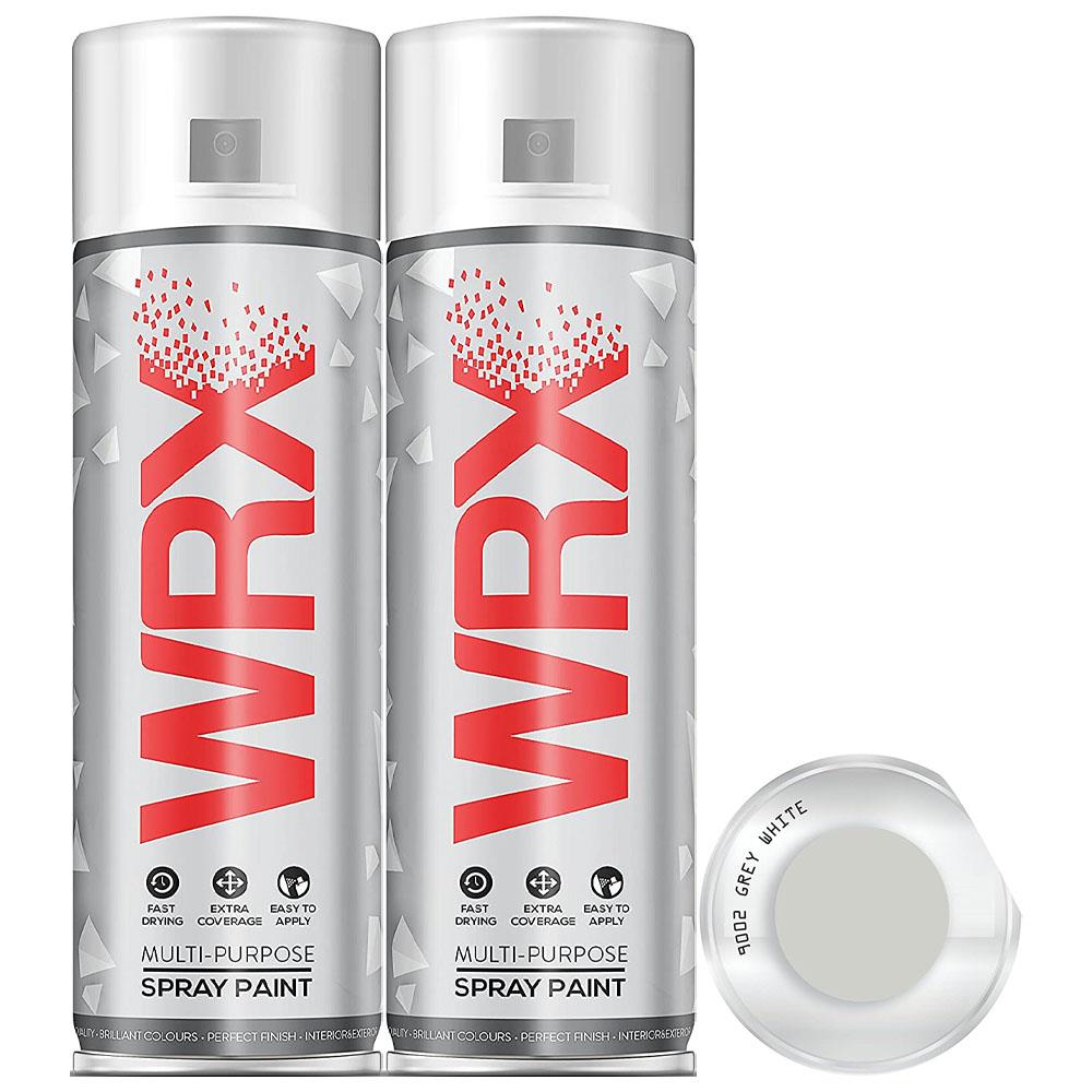 2X WRX Grey White Spray Paint 400ml