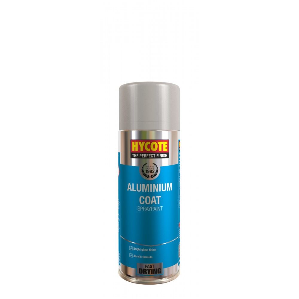 Hycote Aluminium Coat Spray Paint 400ml