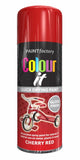 Paint Factory Cherry Red Gloss Spray Paint 400ml