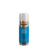 6X Hycote Matt White Spray Paint 400ml