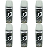 6X Canbrush C35 Honda Grey Spray Paint 400ml