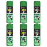 6X - Grass Green Gloss Spray Paint 250ml