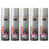 5X Promatic Zinc Rich Primer Spray 500ml