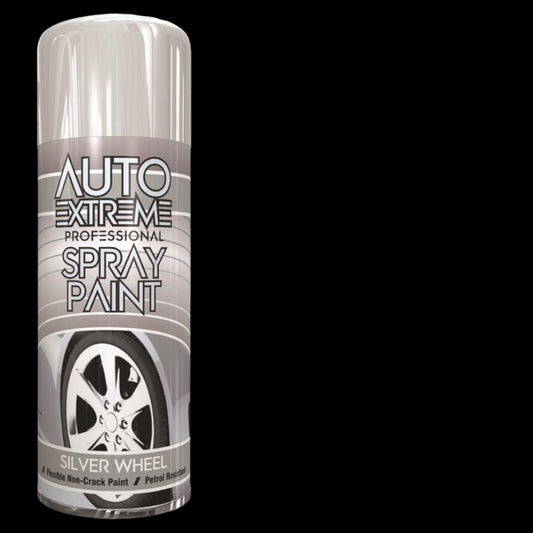 12X Auto Extreme Pro Spray Paint Silver Wheel 400ml