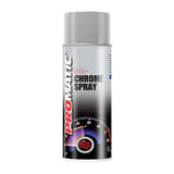 2X Promatic Chrome Spray Paint 400ml