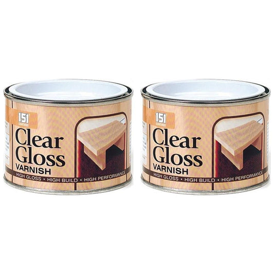 2X Clear Gloss Varnish 180ml