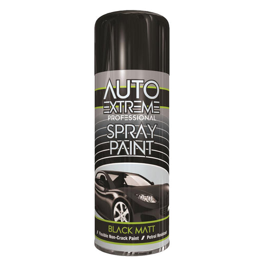 Auto Extreme Black Matt Spray Paint 400ml