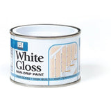 3X Non-Drip White Gloss Paint Tin 180ml