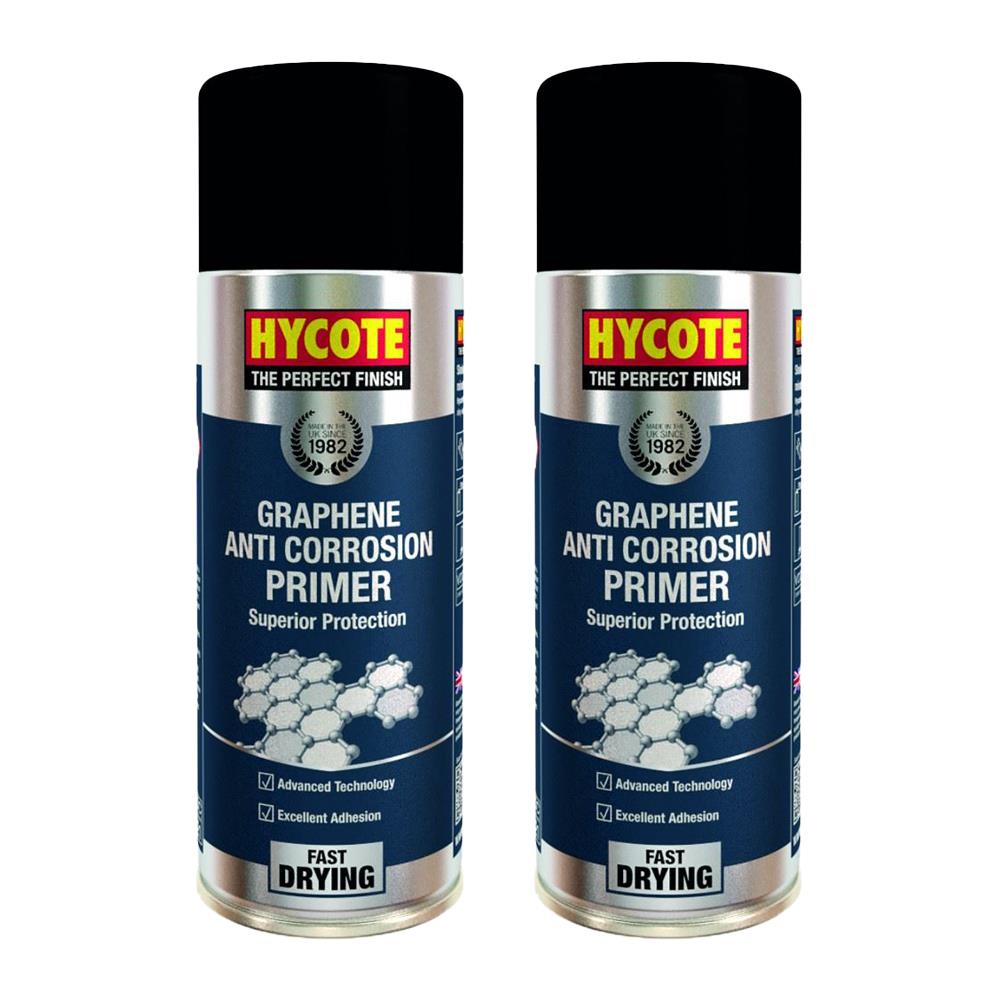 2X Hycote Anti Corrosion Primer Spray 400ml