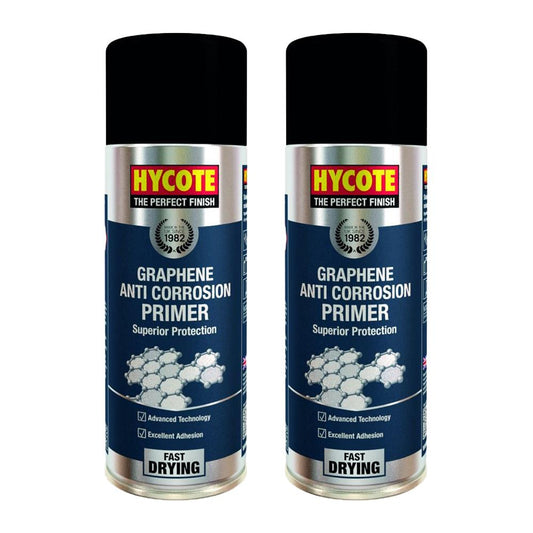 2X Hycote Anti Corrosion Primer Spray 400ml