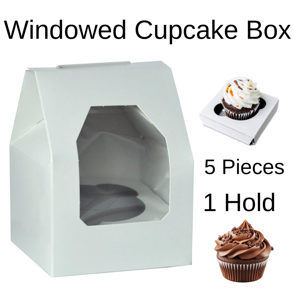 1 Hole Cupcake Boxe - 5X