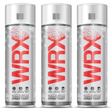 3X WRX Diamond Black Spray Paints 400ml