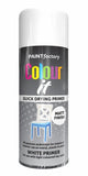 2X Paint Factory White Primer Spray Paint 400ml