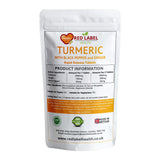 Turmeric with Black Pepper & Ginger 100 Tablets - 2620mg