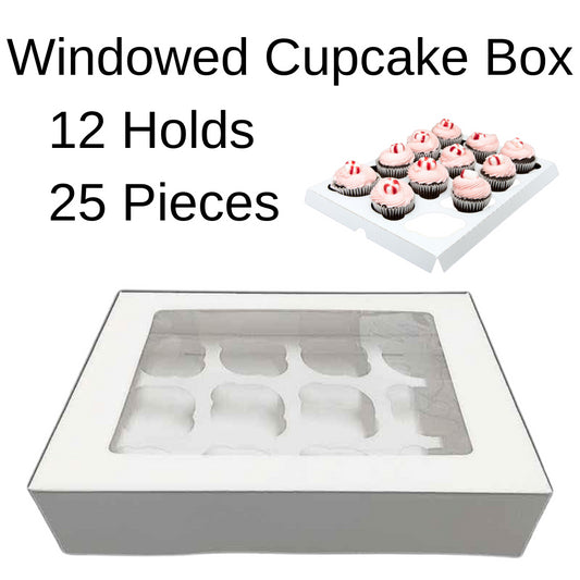 12 Hole Cupcake Boxe  25X